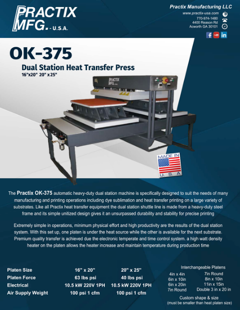 OK–375 - Practix Manufacturing